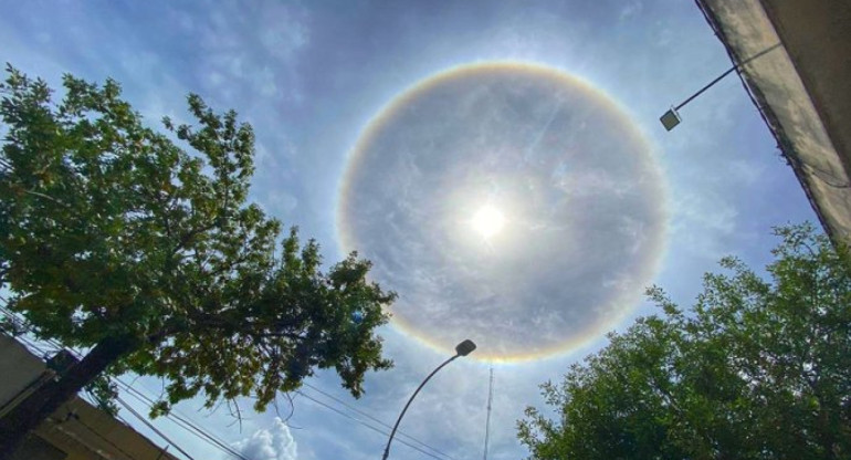 Halo solar. Foto X.