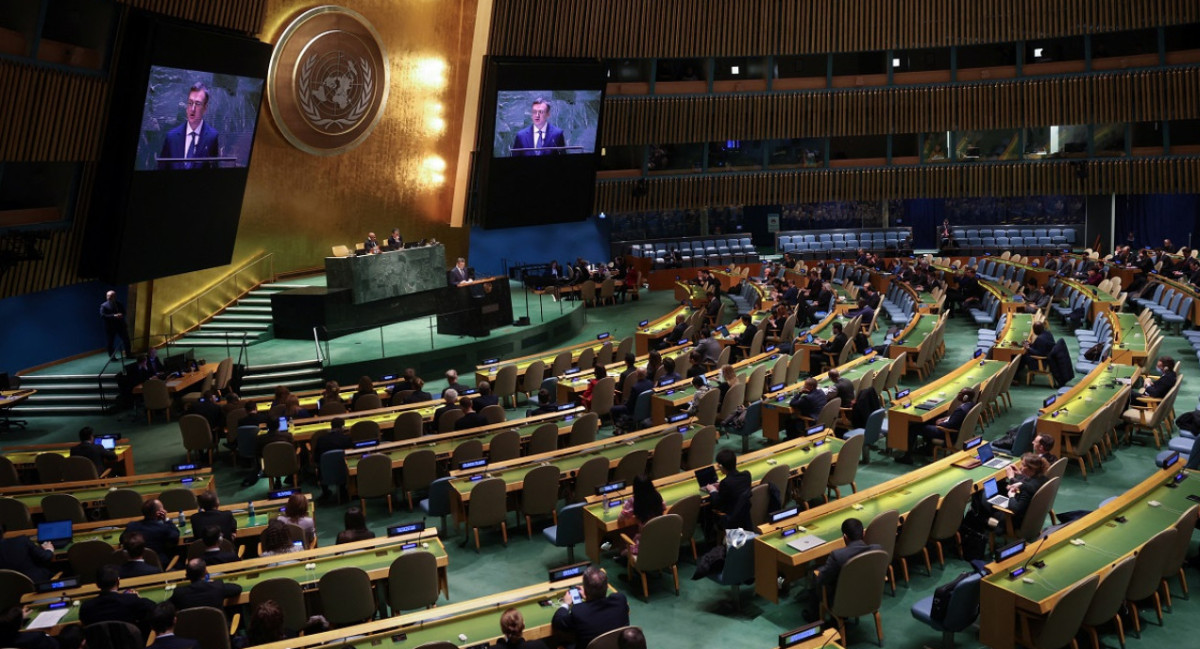 Asamblea General de la ONU en Nueva York. Foto: Reuters.