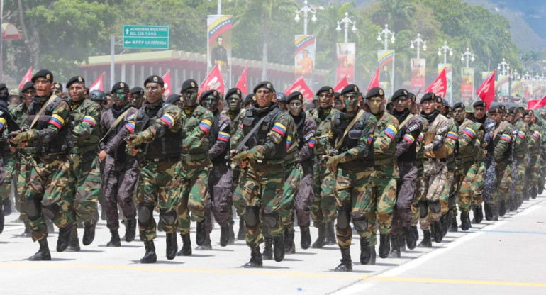 Ejército venezolano. Foto: Reuters