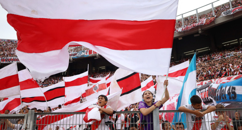 El impresionante recibimiento de River. Foto: Reuters