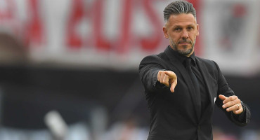 Martín Demichelis, entrenador de River. Foto: Télam