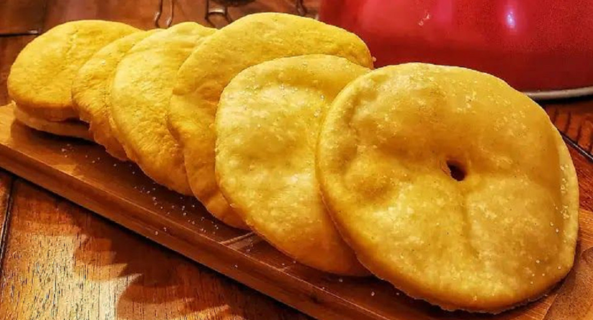 Tortas fritas. Foto: Pinterest.