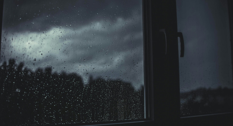 Lluvia, tormenta, agua. Foto: Unsplash