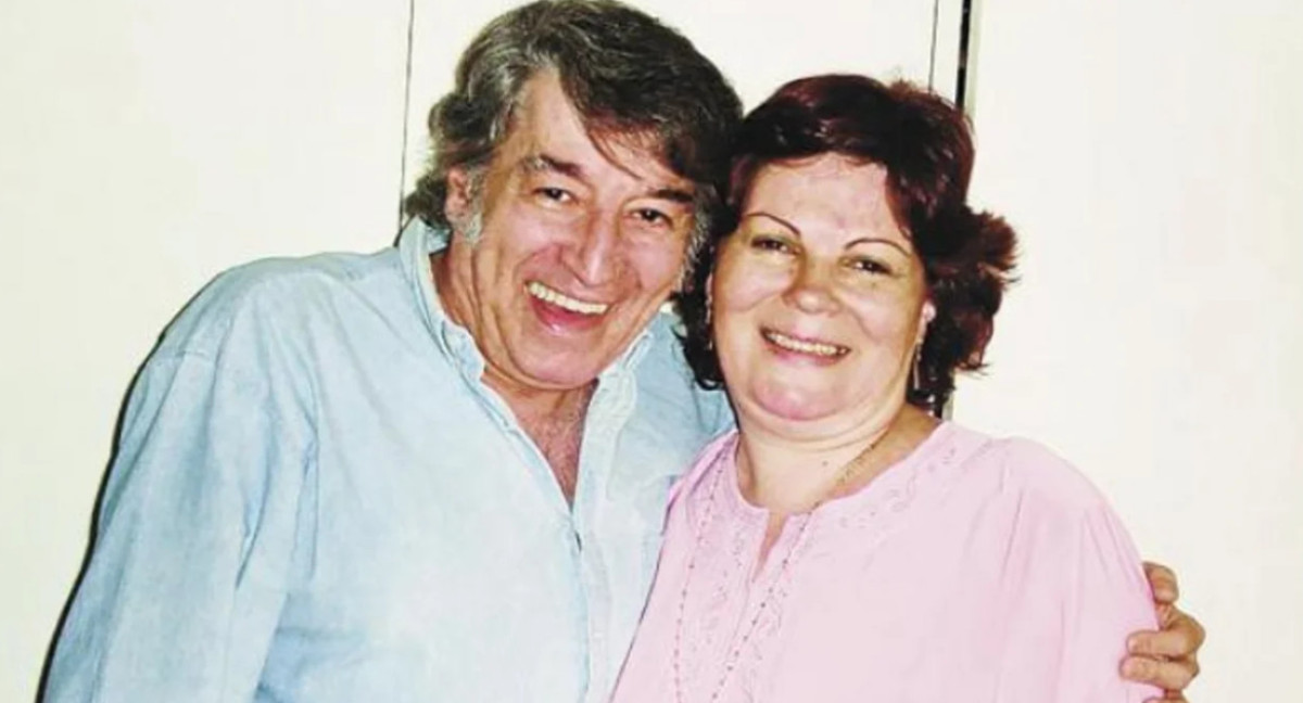 Sandro y Olga Garaventa. Foto: NA.