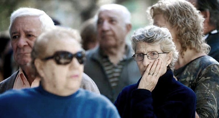 Jubilados. Foto: Télam