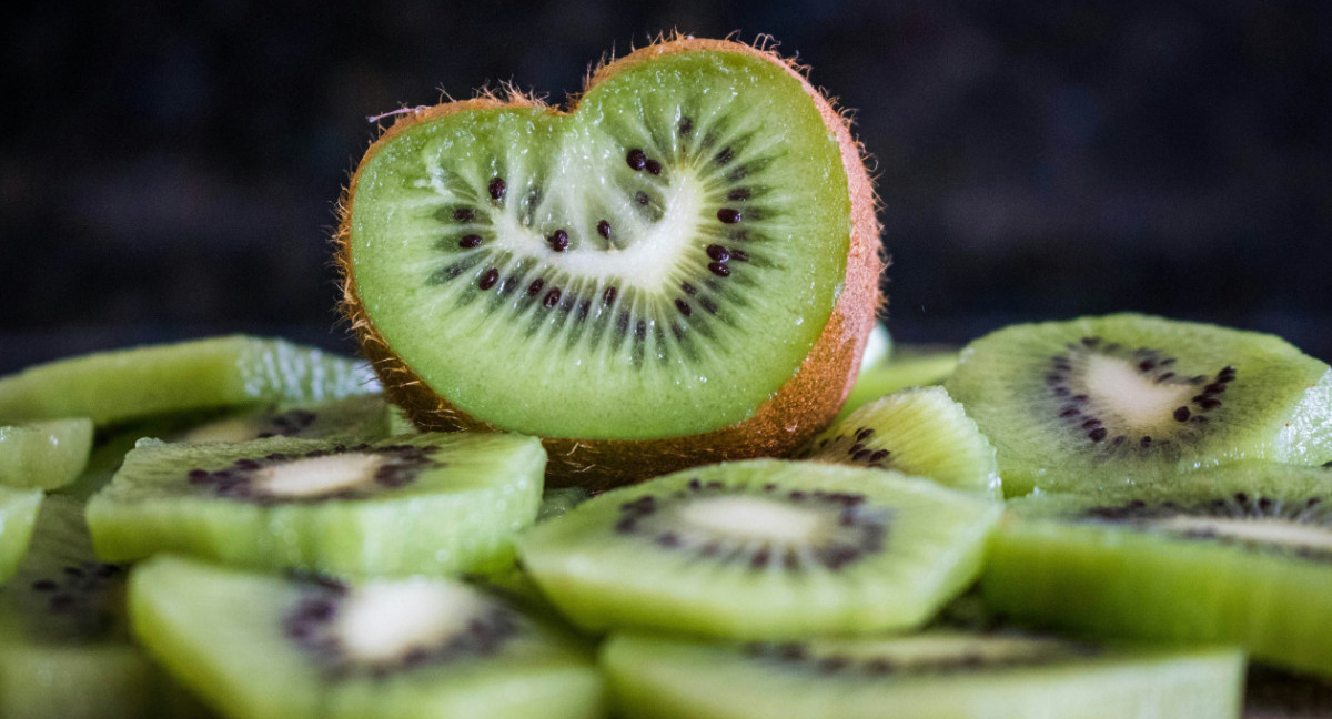 Kiwi, fruta, saludable. Foto: Unsplash