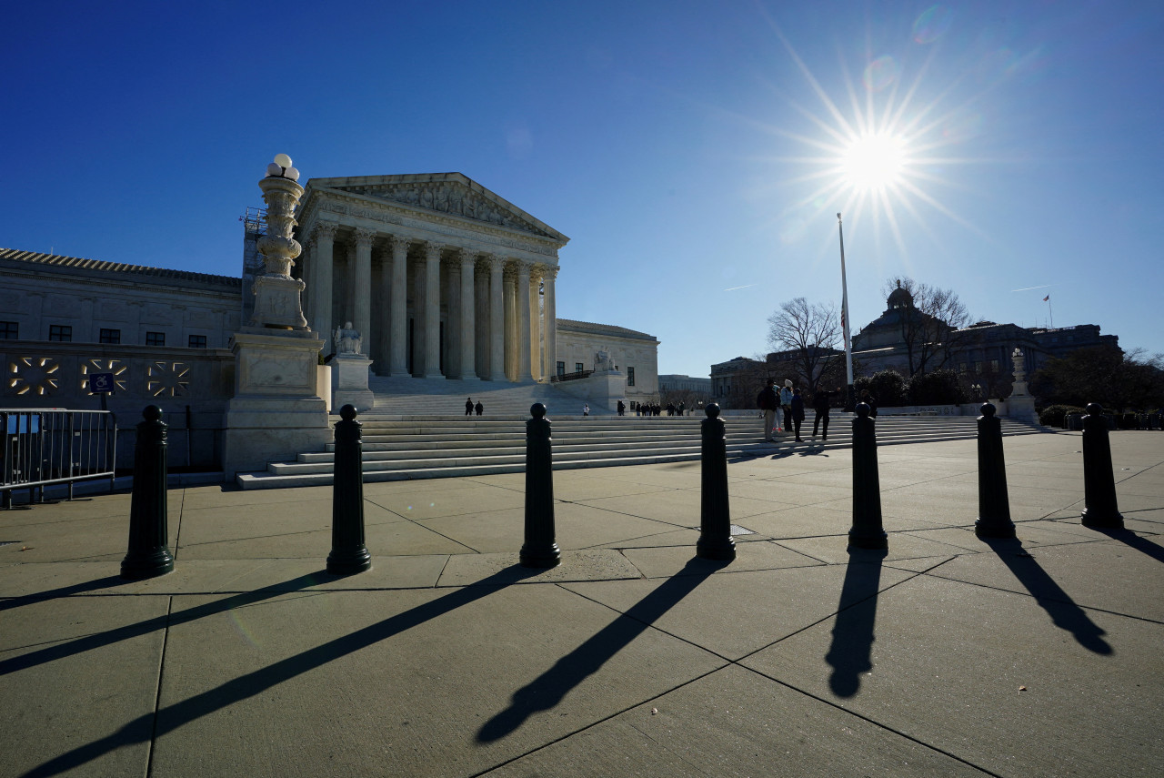 El Tribunal Supremo, ubicado en Washington. Foto: Reuters