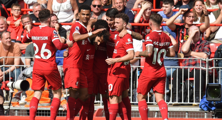 Liverpool, Alexis Mac Allister. Foto: EFE