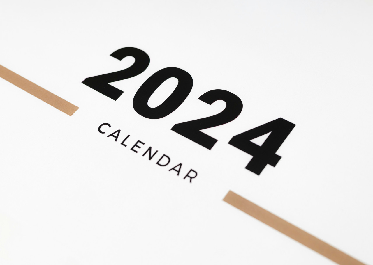 Calendario 2024. Foto: Unsplash