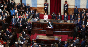 Javier Milei, apertura sesiones ordinarias. Foto: Reuters