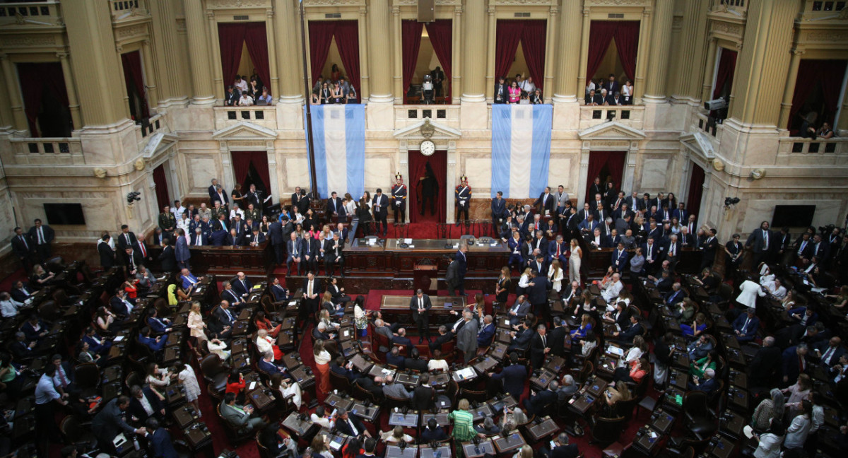 Sesiones ordinarias del Congreso. Foto: NA