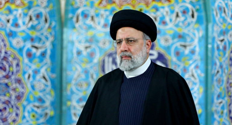 Ebrahim Raisi, presidente de Irán. Foto: REUTERS.