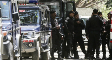 Policía de la India. Foto: EFE.