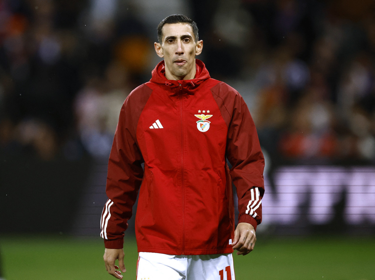 Ángel Di María en el Benfica. Foto: REUTERS.