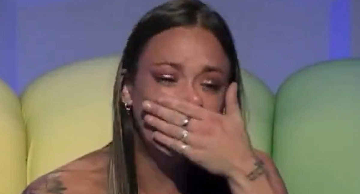 Agostina abandonó Gran Hermano. Foto: captura Telefe.