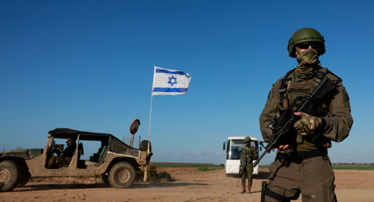 Soldados israelíes. Foto: Reuters.