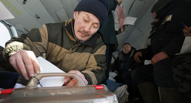 Elecciones anticipadas en Rusia. Foto: Reuters