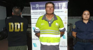 Operativo policial en Pilar. Foto: Policía