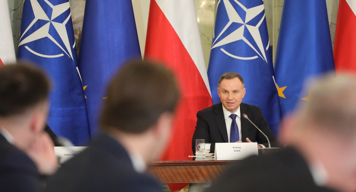 Presidente de Polonia, Andrzej Duda. Foto: EFE