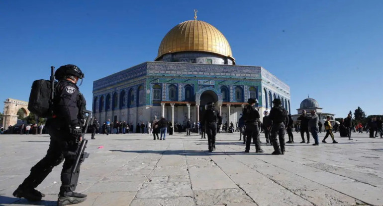 Mezquita de Al Aqsa. Foto: EFE