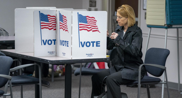 Elecciones en Estados Unidos. Foto: EFE.