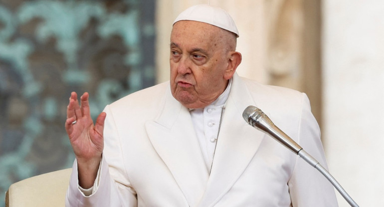 El Papa Francisco. Foto: Reuters.