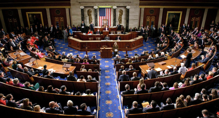 Congreso de EEUU. Foto: Reuters