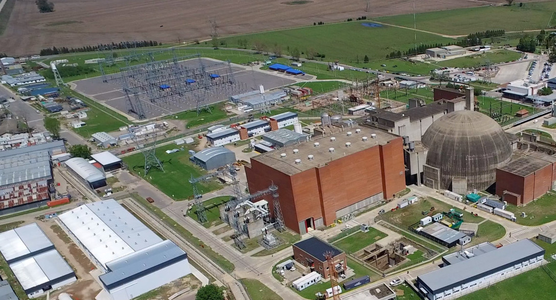 Central Nuclear Atucha II. Foto: Nucleoeléctrica Argentina S.A.