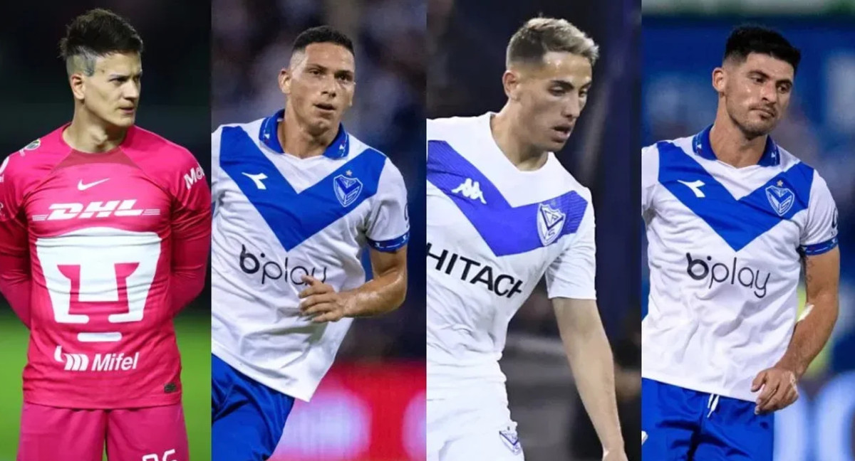 Los jugadores de Vélez fueron apartados del plantel. Foto: NA.