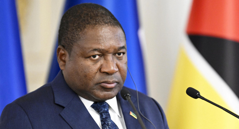 Filipe Nyusi, presidente de Mozambique. Foto: Reuters