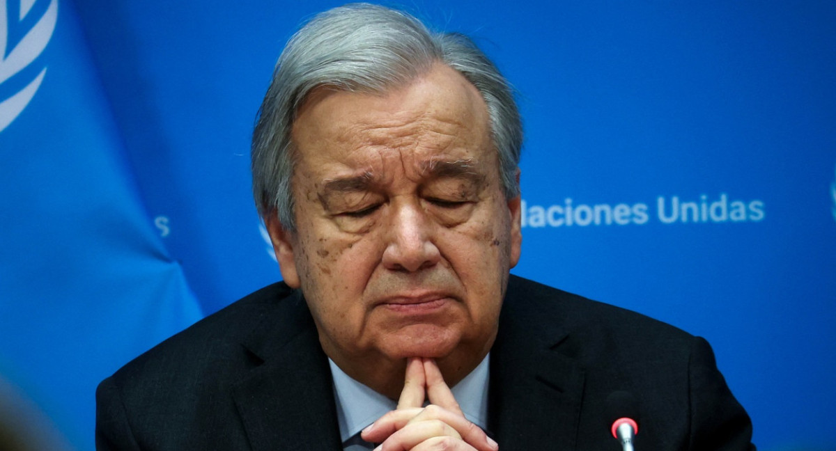 António Guterres, secretario general de la ONU. Foto: Reuters