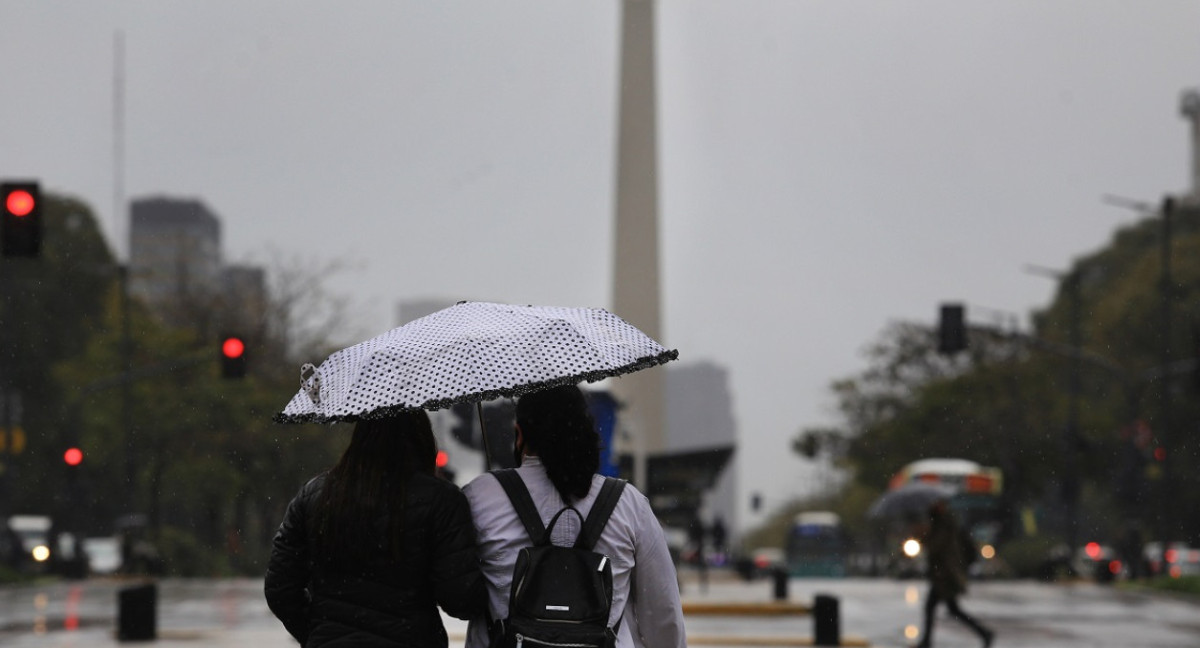 Alerta amarilla; lluvias; tormentas. Foto: NA.