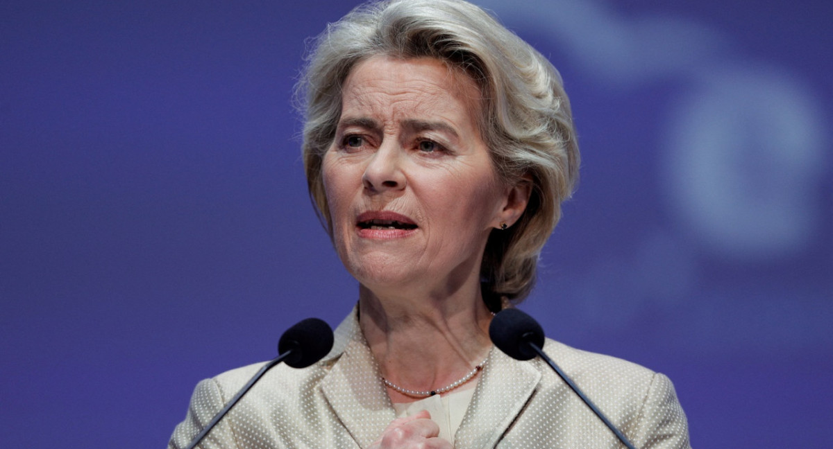 Ursula von der Leyen, presidenta de la Comisión Europea. Foto: Reuters