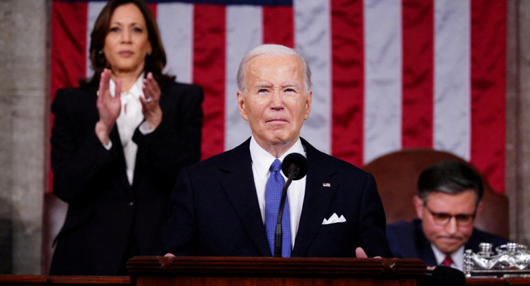 Joe Biden, presidente de Estados Unidos. Foto: Reuters