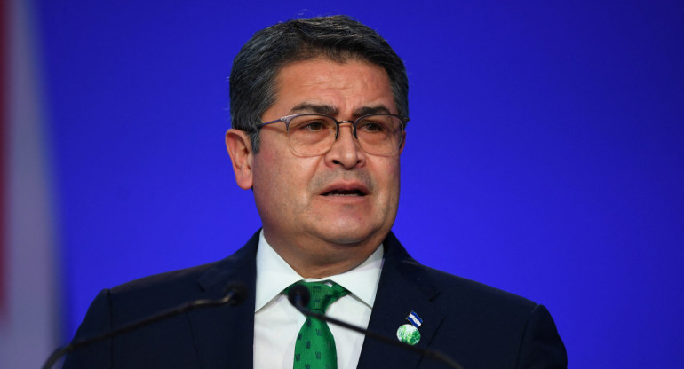 Juan Orlando Hernández, expresidente de Honduras. Foto: Reuters