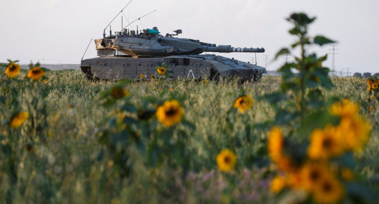 Ejército de Israel; Gaza. Foto: Reuters.