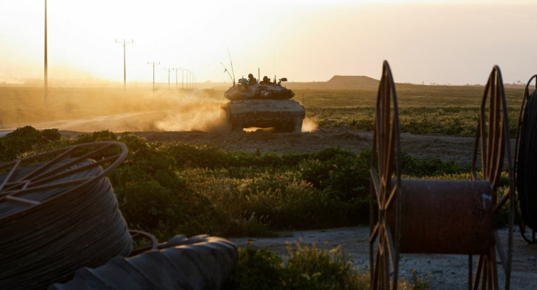 Ejército de Israel; Gaza. Foto: Reuters.