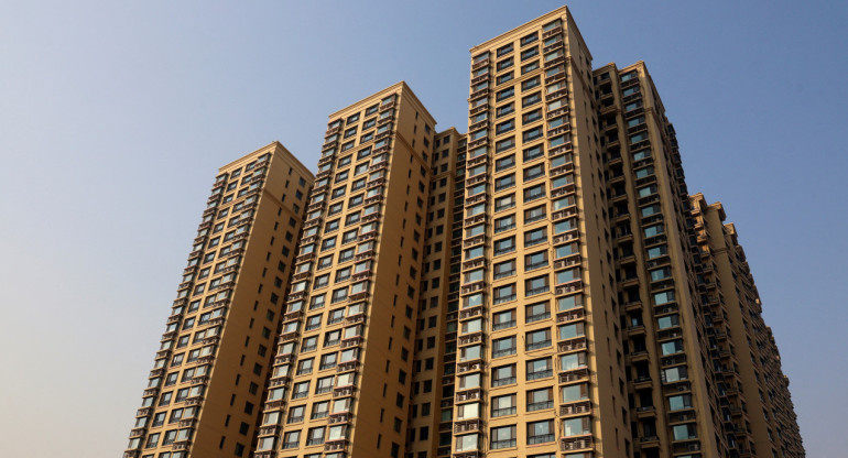 Edificio, China, Evergrande. Foto: Reuters.