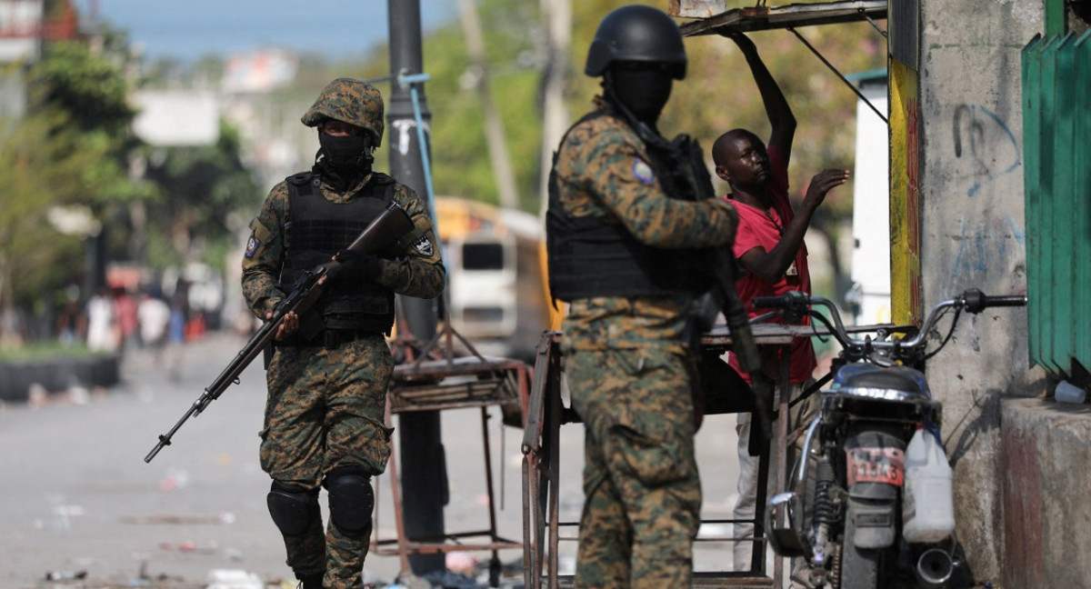 Violencia en Haití. Foto: Reuters.