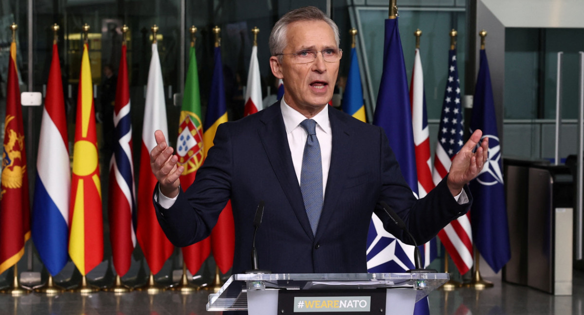 Jens Stoltenberg, secretario general de la OTAN. Foto: Reuters