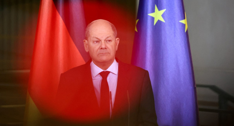 Olaf Scholz, canciller de Alemania. Foto: Reuters.