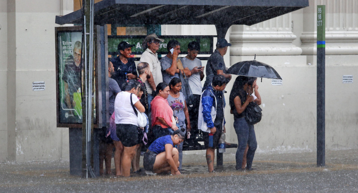 Lluvia. Foto: NA.