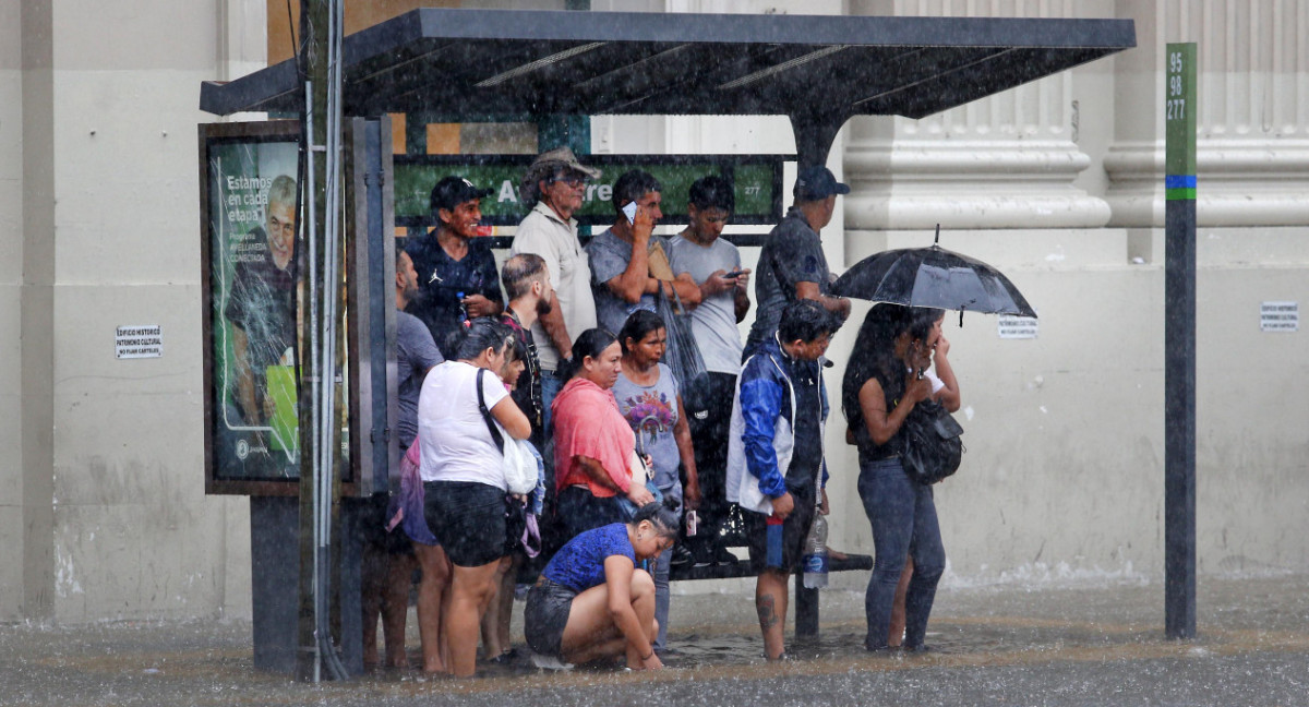 Lluvia. Foto: NA.