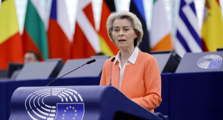 Ursula Von der Leyen. Foto: EFE.