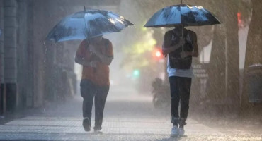 Tormentas en AMBA. Foto: NA.