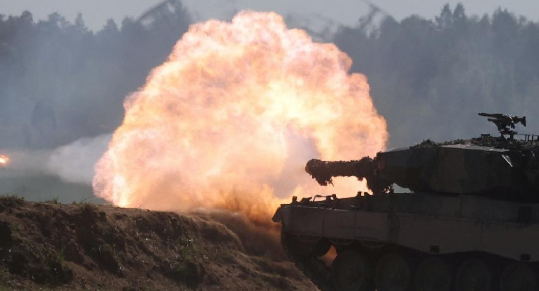 Tanques ucranianos. Foto: Reuters.