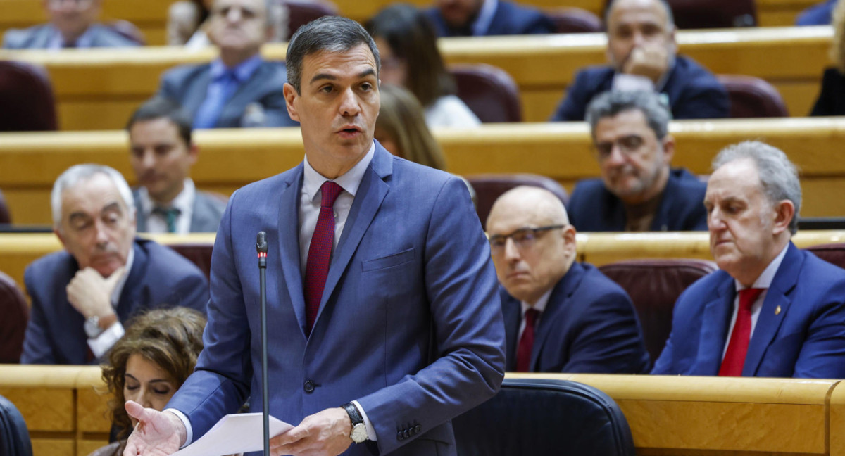 Pedro Sánchez, presidente de España. Foto: EFE.