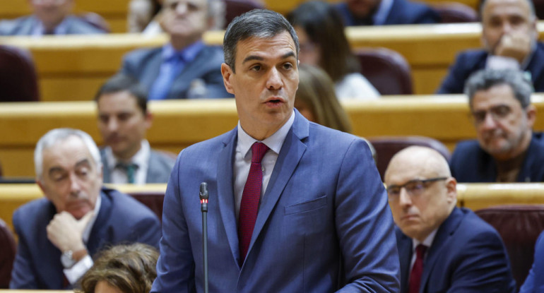 Pedro Sánchez, presidente de España. Foto: EFE.