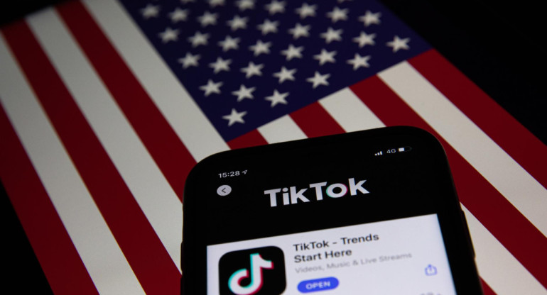 TikTok, red social. Foto: EFE