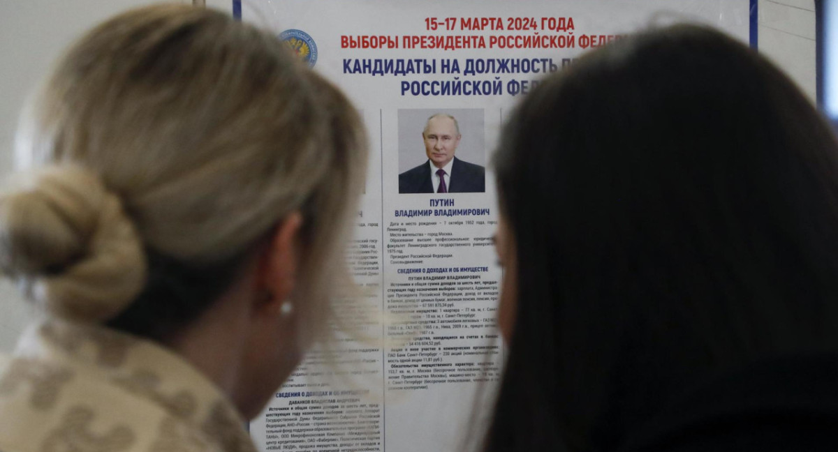 Elecciones en Rusia. Foto: EFE.